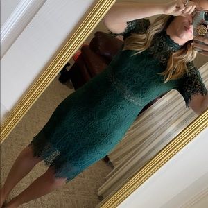 Beautiful green dress